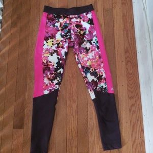 Adidas floral print leggings NWOT